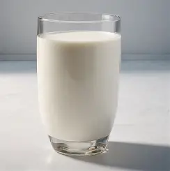 Vaso con leche