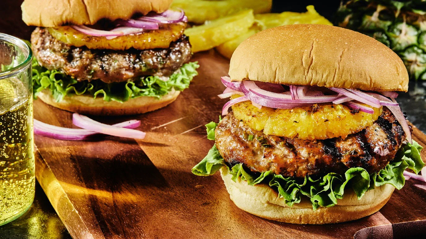 Hamburguesa Hawaiana